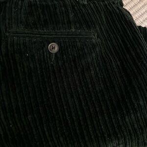 Dark green corduroy pants by Corridor